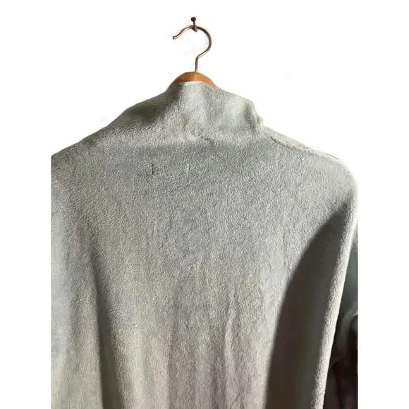 Toad & Co Cozy Mint Green Fleece Pullover Sweatshirt Medium - Picture 8 of 11